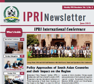 IPRI Newsletter June 2015