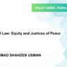 Criminal Law: Equity and Justices of Peace