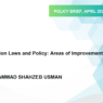 Taxation Laws and Policy: Areas of Improvement