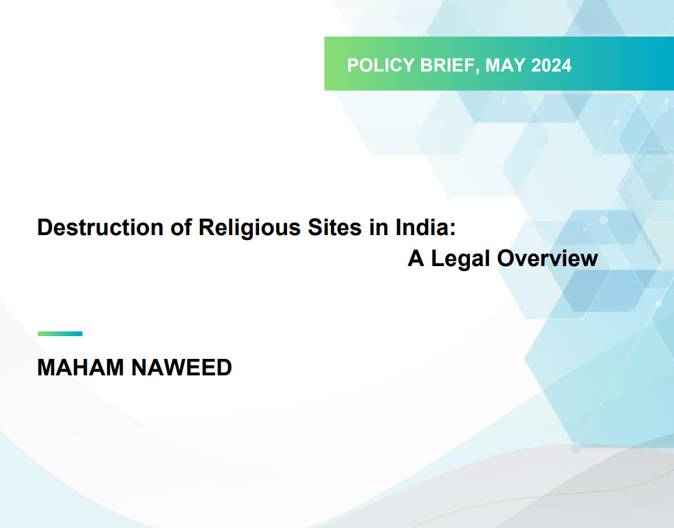 Destruction of Religious Sites in India: A Legal Overview