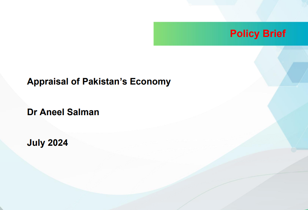 Appraisal of Pakistan’s Economy