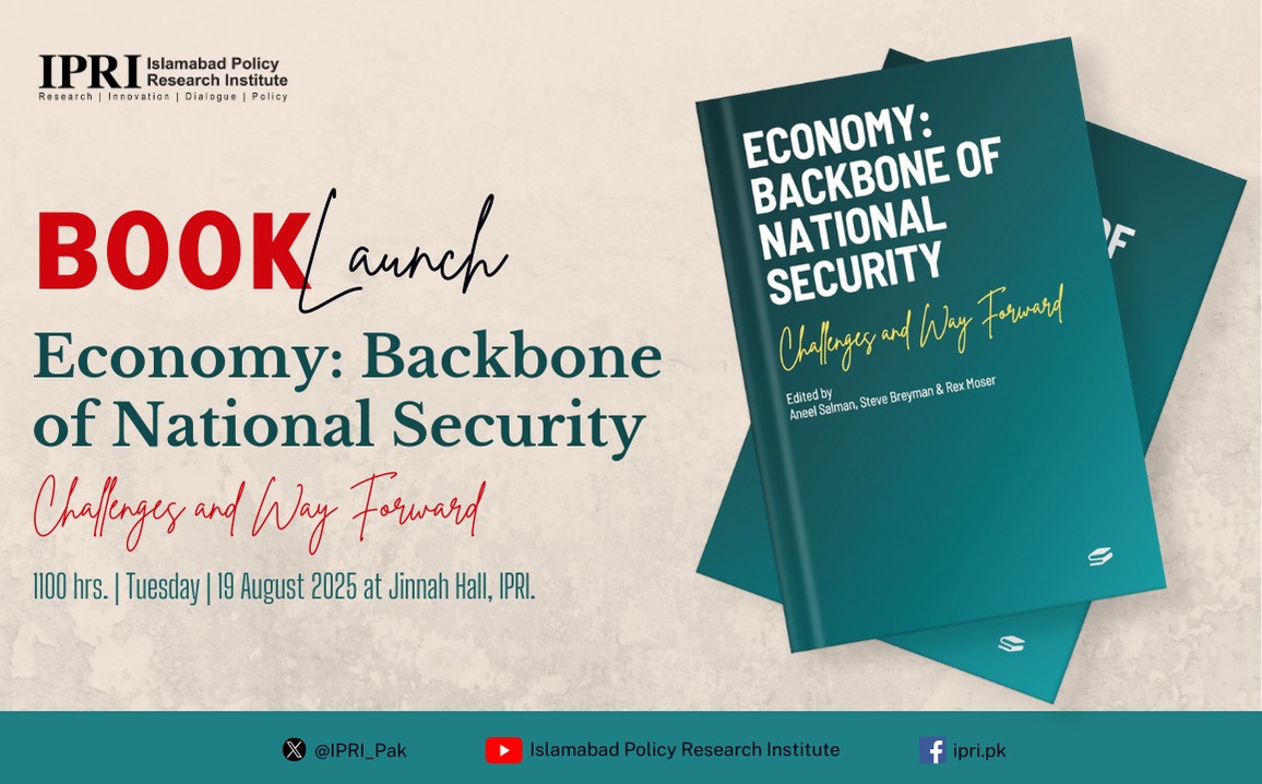 Book Launch | Economy: Backbone of National Security