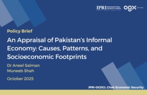 An Appraisal of Pakistan’s Informal Economy: Causes, Patterns, and Socioeconomic Footprints